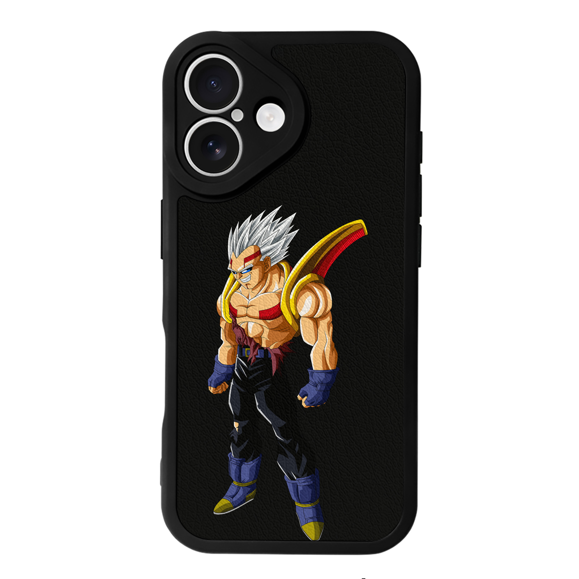 （画像用） ドラゴンボール DRAGON BALL 【iPhone 16シリーズ対応】シリコンスマホケース（レザー調） 材質：シリコン